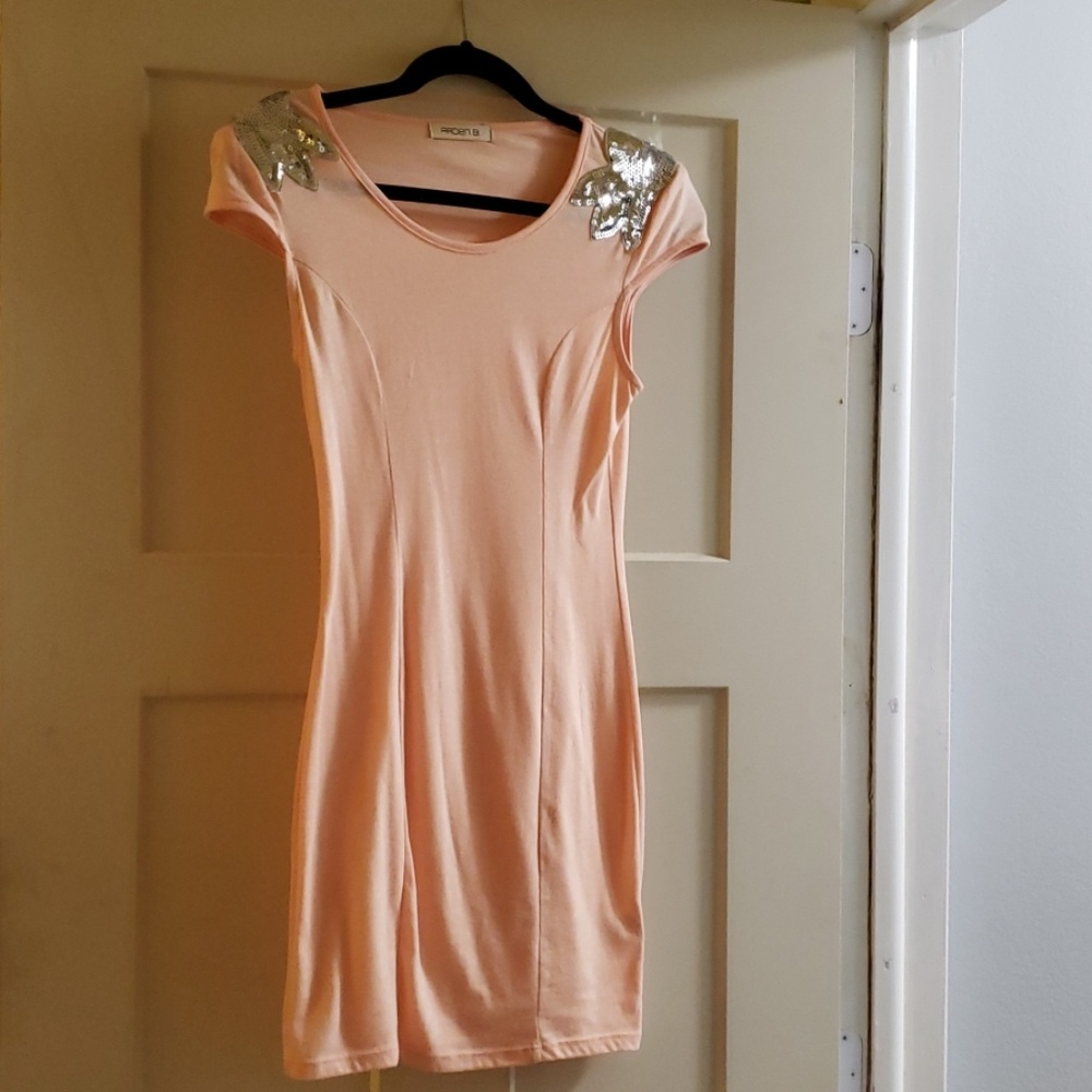 Blush pink long tunic